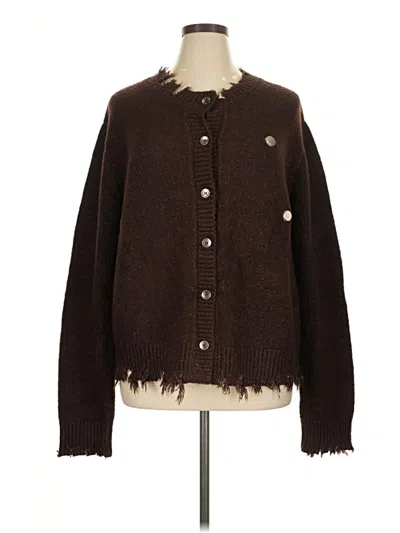 Assorted Brands Cardigan Sweater In Brown