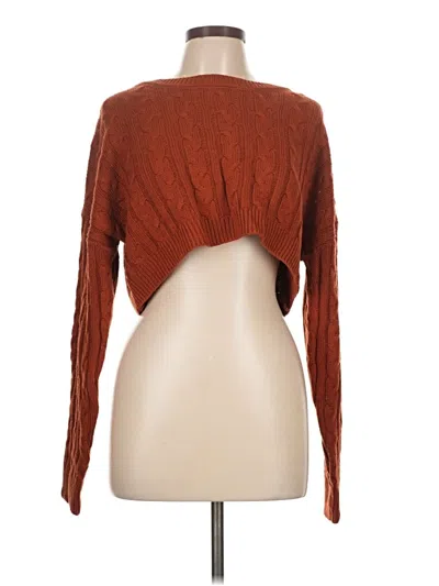 Assorted Brands Cardigan Sweater In Brown