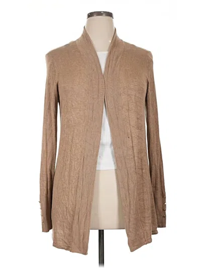 Pre-owned Assorted Brands Cardigan Sweater In Brown