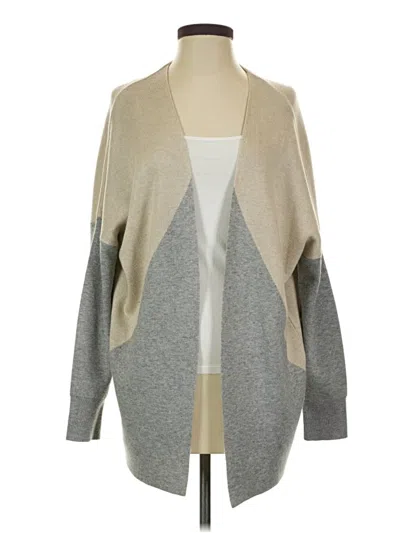 Pre-owned Assorted Brands Cardigan Sweater In Brown