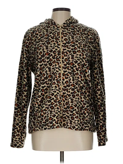 Pre-owned Assorted Brands Cardigan Sweater In Brown