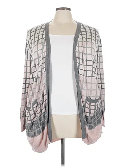 Pre-owned Assorted Brands Cardigan Sweater In Brown