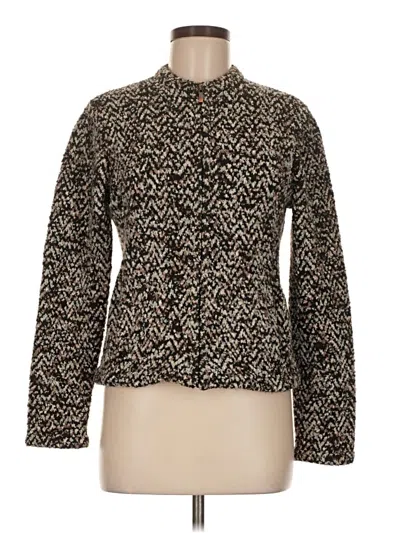 Pre-owned Assorted Brands Cardigan Sweater In Brown