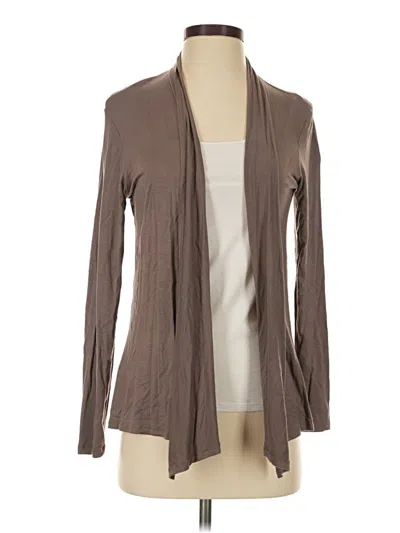 Pre-owned Assorted Brands Cardigan Sweater In Brown