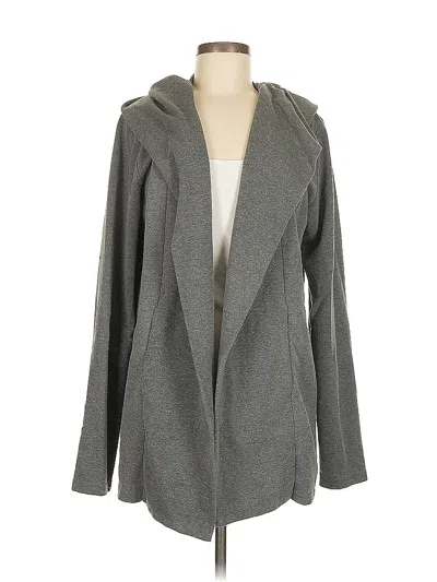 Pre-owned Assorted Brands Cardigan Sweater In Gray