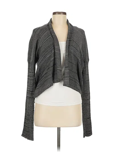 Pre-owned Assorted Brands Cardigan Sweater In Gray