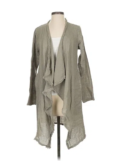 Pre-owned Assorted Brands Cardigan Sweater In Gray