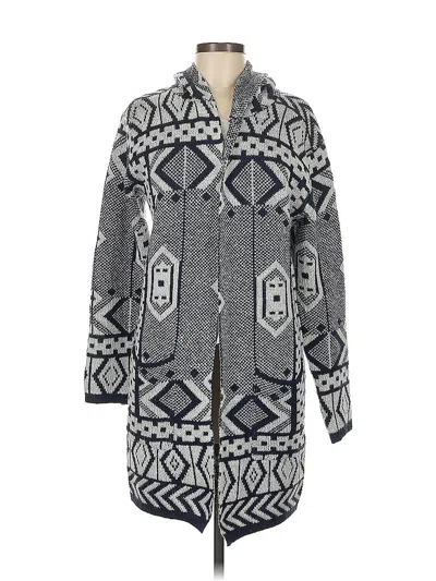 Pre-owned Assorted Brands Cardigan Sweater In Gray