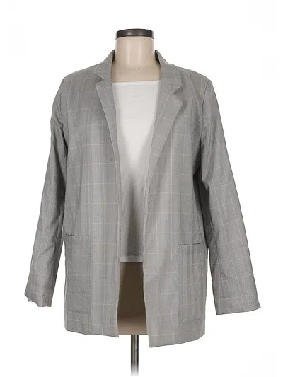 Pre-owned Assorted Brands Cardigan Sweater In Gray