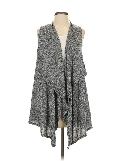 Pre-owned Assorted Brands Cardigan Sweater In Gray
