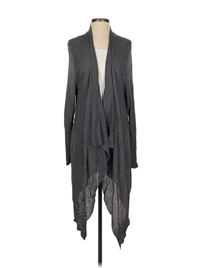 Pre-owned Assorted Brands Cardigan Sweater In Gray