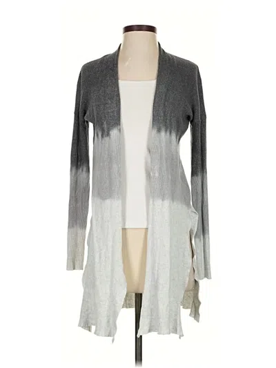 Pre-owned Assorted Brands Cardigan Sweater In Gray