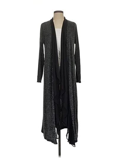 Pre-owned Assorted Brands Cardigan Sweater In Gray