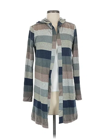 Pre-owned Assorted Brands Cardigan Sweater In Gray