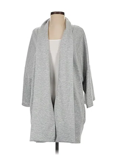Pre-owned Assorted Brands Cardigan Sweater In Gray