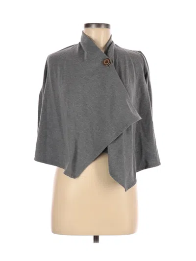Pre-owned Assorted Brands Cardigan Sweater In Gray