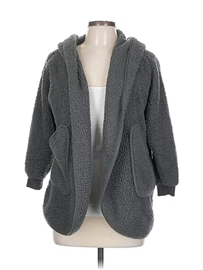 Pre-owned Assorted Brands Cardigan Sweater In Gray
