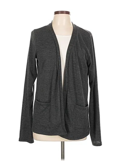 Pre-owned Assorted Brands Cardigan Sweater In Gray
