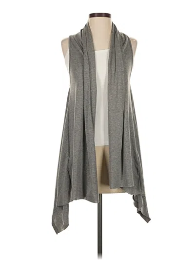 Pre-owned Assorted Brands Cardigan Sweater In Gray