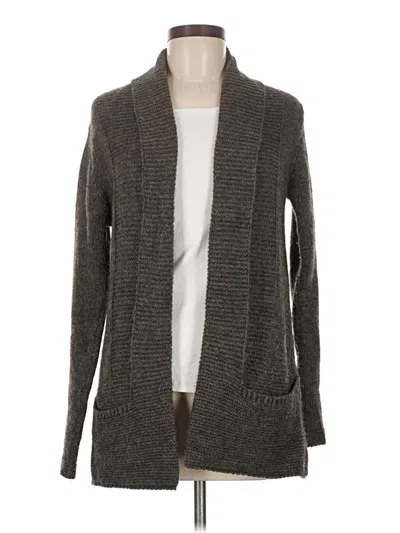 Pre-owned Assorted Brands Cardigan Sweater In Gray