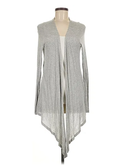 Pre-owned Assorted Brands Cardigan Sweater In Gray