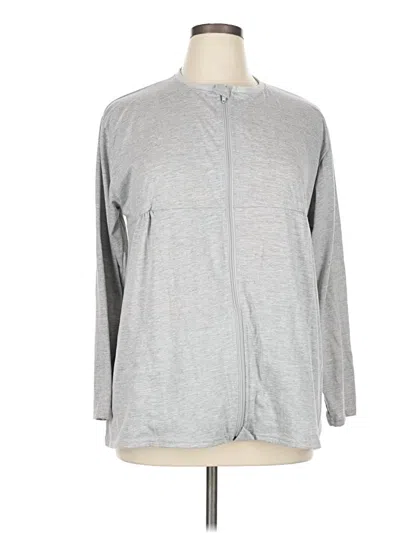 Pre-owned Assorted Brands Cardigan Sweater In Gray