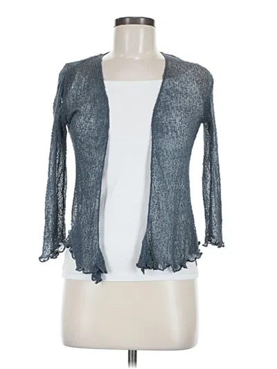 Pre-owned Assorted Brands Cardigan Sweater In Gray