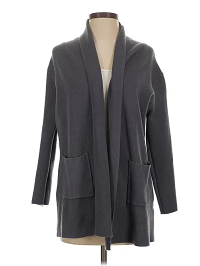 Pre-owned Assorted Brands Cardigan Sweater In Gray