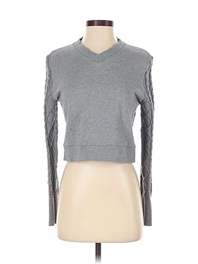 Pre-owned Assorted Brands Cardigan Sweater In Gray