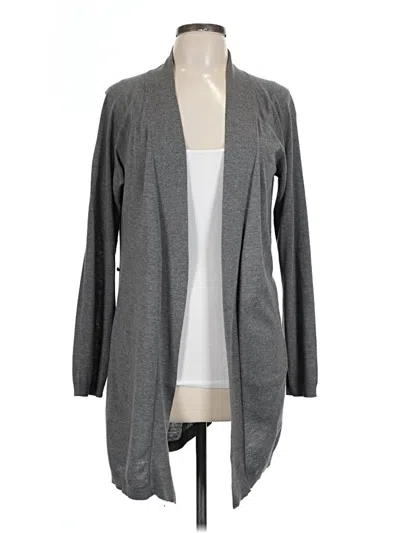 Pre-owned Assorted Brands Cardigan Sweater In Gray