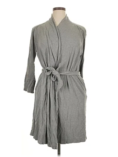 Pre-owned Assorted Brands Cardigan Sweater In Gray