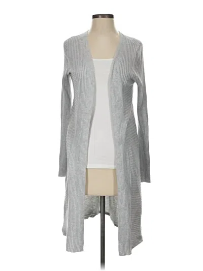 Pre-owned Assorted Brands Cardigan Sweater In Gray