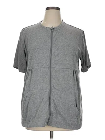 Pre-owned Assorted Brands Cardigan Sweater In Gray