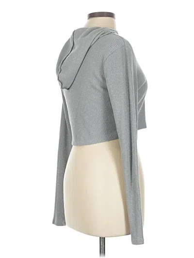 Pre-owned Assorted Brands Cardigan Sweater In Gray