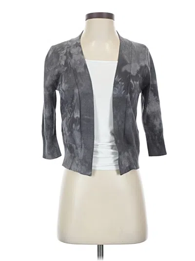 Pre-owned Assorted Brands Cardigan Sweater In Gray