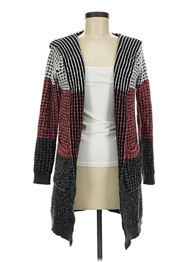Pre-owned Assorted Brands Cardigan Sweater In Gray