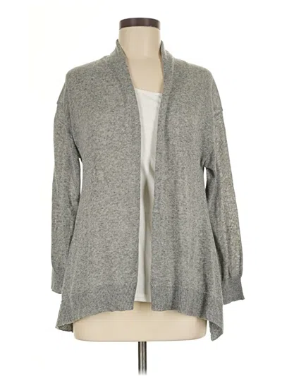 Pre-owned Assorted Brands Cardigan Sweater In Gray