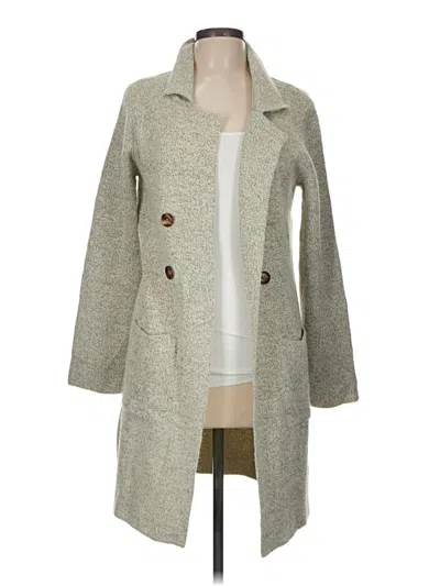 Pre-owned Assorted Brands Cardigan Sweater In Gray