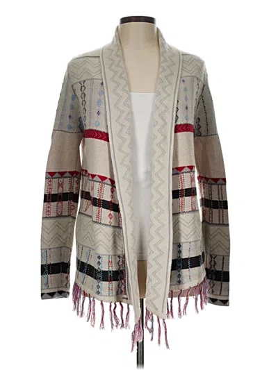 Pre-owned Assorted Brands Cardigan Sweater In Gray