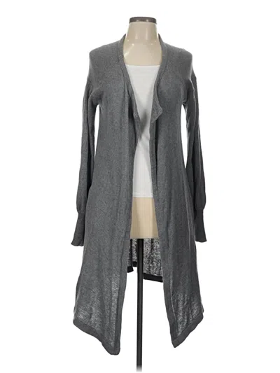 Pre-owned Assorted Brands Cardigan Sweater In Gray