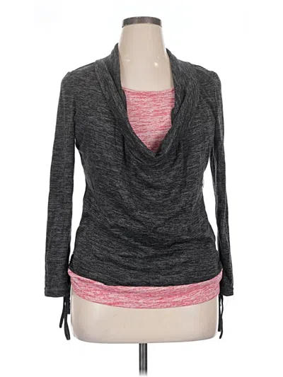 Pre-owned Assorted Brands Cardigan Sweater In Gray