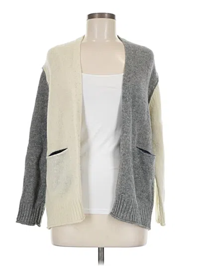 Pre-owned Assorted Brands Cardigan Sweater In Gray