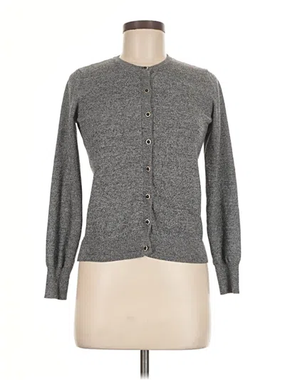 Pre-owned Assorted Brands Cardigan Sweater In Gray