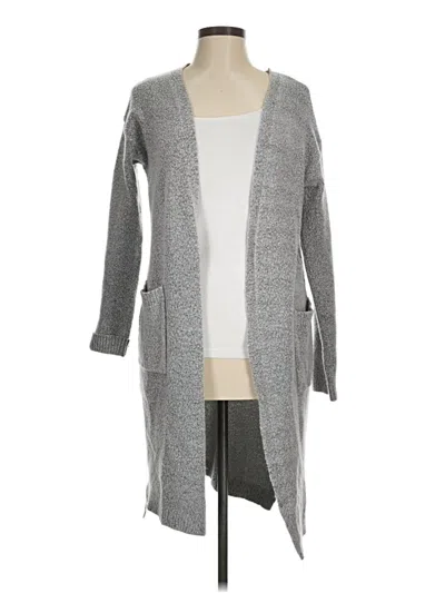 Pre-owned Assorted Brands Cardigan Sweater In Gray