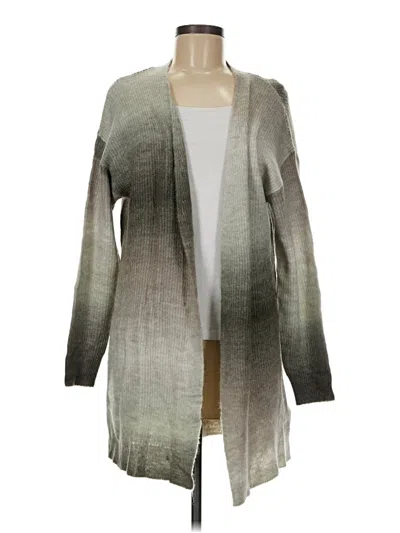 Pre-owned Assorted Brands Cardigan Sweater In Gray