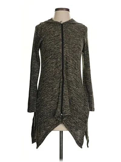 Pre-owned Assorted Brands Cardigan Sweater In Gray