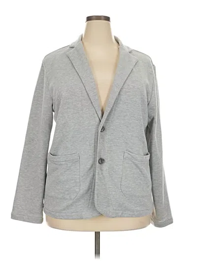 Pre-owned Assorted Brands Cardigan Sweater In Gray