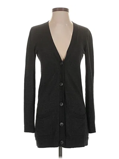 Pre-owned Assorted Brands Cardigan Sweater In Gray