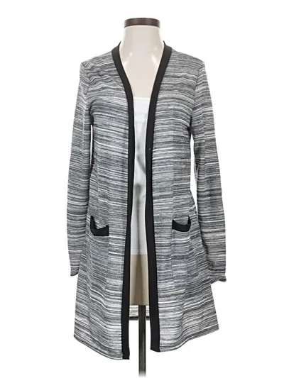 Pre-owned Assorted Brands Cardigan Sweater In Gray
