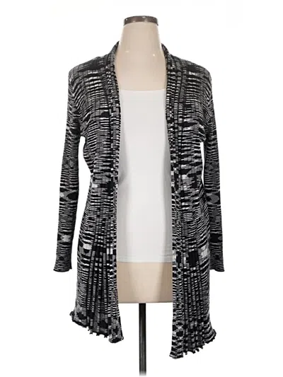Pre-owned Assorted Brands Cardigan Sweater In Gray